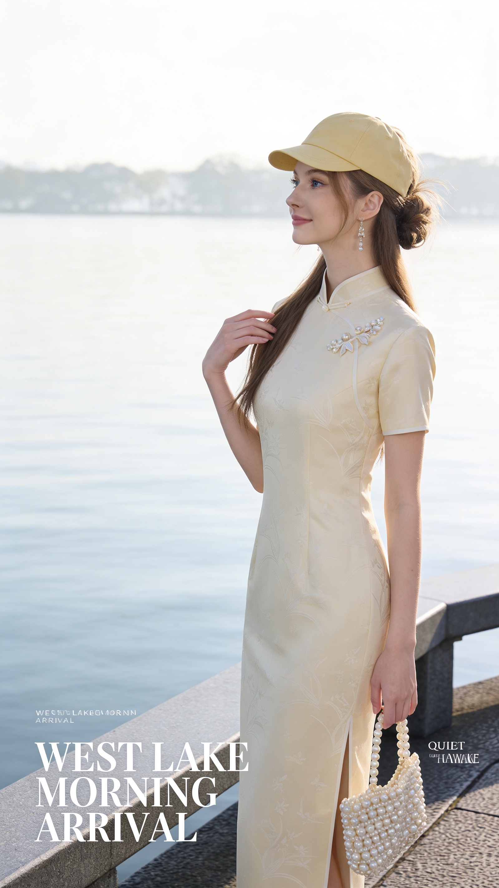 By the West Lake, beneath Leifeng Pagoda - WEST LAKE MORNING ARRIVAL - community work image 1
