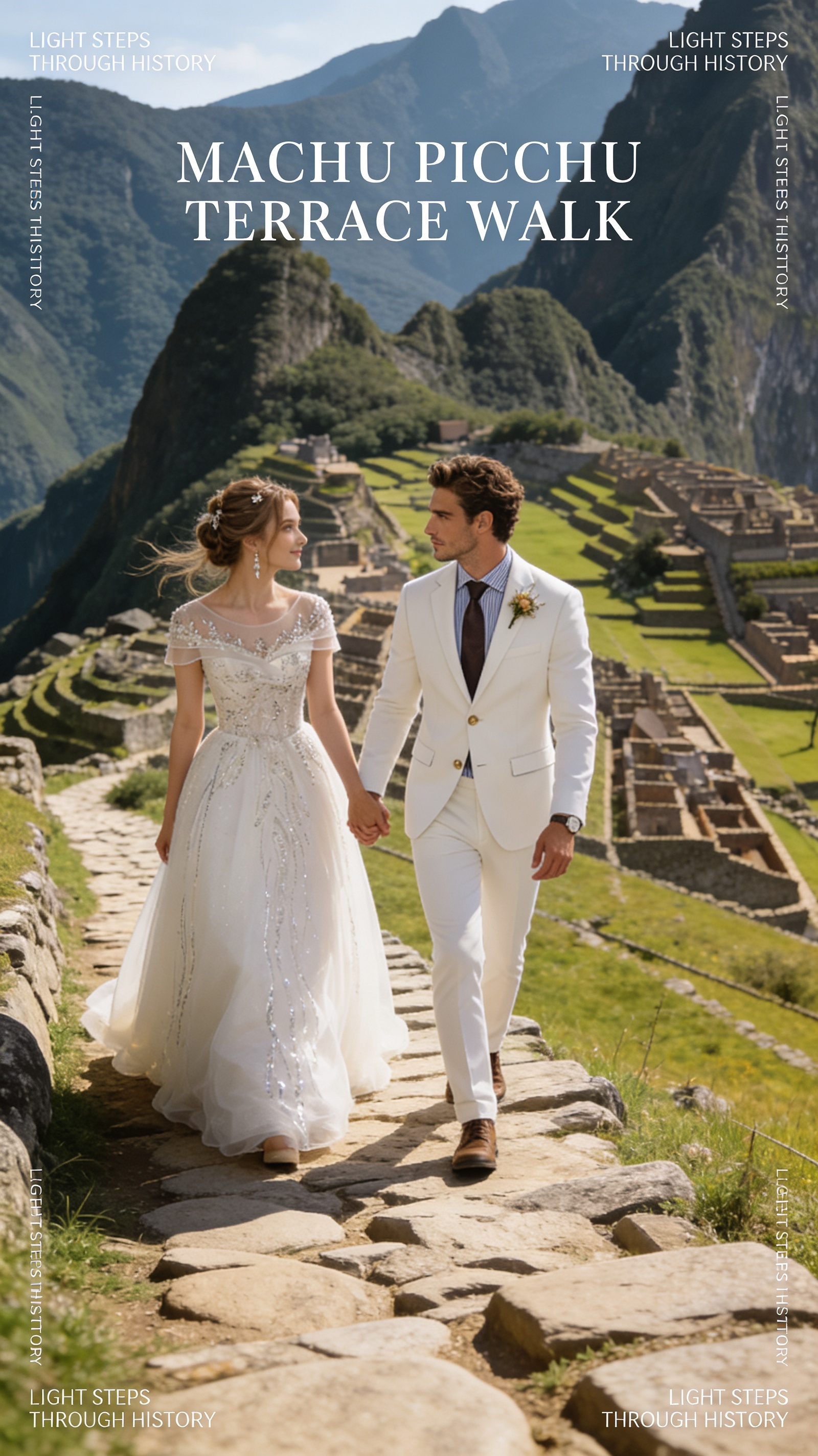 Machu Picchu Eternal Honeymoon - MACHU PICCHU TERRACE WALK - community work image 3